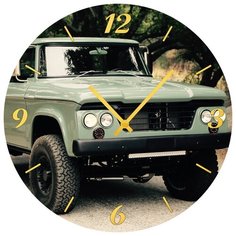 SvS Настенные часы SvS 3001985 Внедорожник СВС