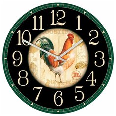 SvS Настенные часы SvS 3501152 Kitchen Петух СВС