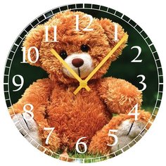 SvS Настенные часы SvS 3501217 Kids Плюшевый мишка СВС