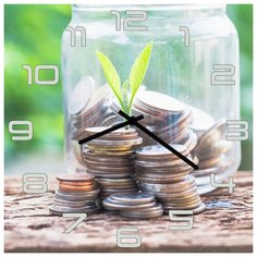 SvS Настенные часы SvS 3501904 Мелочь в банке СВС