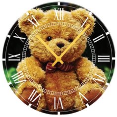 SvS Настенные часы SvS 3001214 Kids Мишка СВС