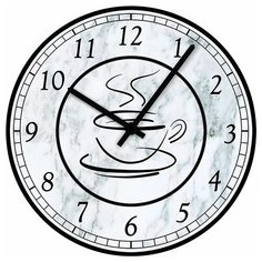 SvS Настенные часы SvS 3001024 Kitchen Чашка с блюдцем СВС