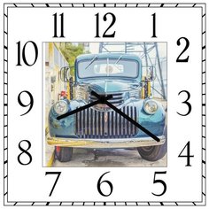 SvS Настенные часы SvS 4001991 Старый автомобиль СВС