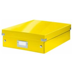 Короб органайзер Leitz Click & Store, М, желтый