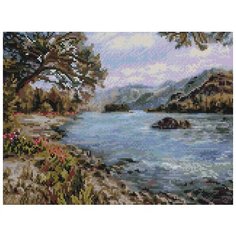 Горный Алтай Мозаика на подрамнике 30х40 30х40 Белоснежка 506-ST-S