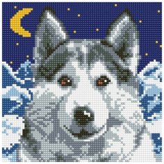 Вожак Мозаика на подрамнике 20х20 20х20 Белоснежка 017-ST-S