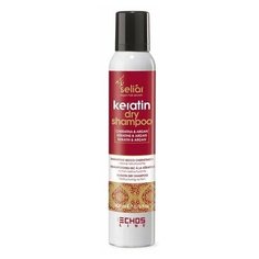 Echos Line Keratin Dry Shampoo - Сухой шампунь для волос с кератином 200 мл Echosline