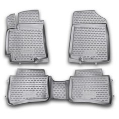 Коврики в салон KIA Rio, 2011-2014, 2014->, 4 шт. (полиуретан) Element