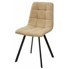 Кухонный-Обеденный Стул CHILLI SQUARE RU-16 Экокожа бежевый винтаж M-CITY