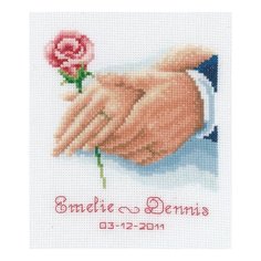 Набор для вышивания Рука в руке (2002/70338) VERVACO PN-0011903