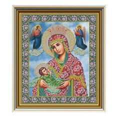 Набор для вышивания бисером Икона Божьей Матери «Млекопитательница» GALLA COLLECTION И032