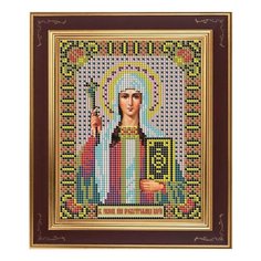 Набор для вышивания бисером Икона Св. Нина GALLA COLLECTION М244