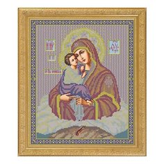 Набор для вышивания бисером Икона Почаевская GALLA COLLECTION И014