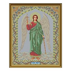 Набор для вышивания бисером Икона «Ангел Хранитель» GALLA COLLECTION И030