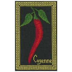 Набор Кайенский перчик(на чёрном) 14х22 Палитра 06.002 14х22 Палитра 06.002)