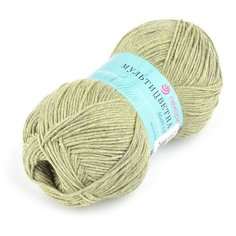 Пряжа для вязания ПЕХ Мультицветная (65% полиэстер, 35% хлопок) 5х50г/180м цв.494 св.хаки Пехорка ПЕХ.мульт.494