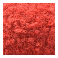 Пряжа для вязания ПЕХ Буклированная (30% мохер, 20% тонкая шерсть, 50% акрил) 5х200г/220м цв.088 красный мак Пехорка ПЕХ.букл.088