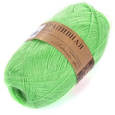 Пряжа для вязания ПЕХ Крапивная (100% крапива) 5х50г/250м цв.041 салатовый Пехорка ПЕХ.крап.041