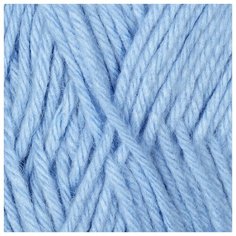 Пряжа для вязания ПЕХ Молодёжная (91% акрил высокообъемный, 9% полиамид) 5х200г/280м цв.005 голубой Пехорка ПЕХ.молод.005