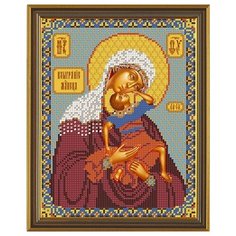 Наборы для вышивания бисером нова слобода С 9042 Взыскание младенца 18x23 см Nova Sloboda