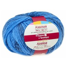 Пряжа для вязания ТРО Азалия (40% шерсть, 60% акрил) 10х100г/270м цв.5010 мулине Пряжа из Троицка ТРО.азалия.5010 Троицкая камвольная фабрика