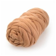 Пряжа для вязания ТРО Пастила Superwash (100% шерсть) 500г/50м цв.0602 т.бежевый Пряжа из Троицка ТРО.пастила.S.0602 Троицкая камвольная фабрика