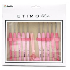 Набор сверхтонких крючков для вязания ETIMO Rose, Tulip, TEL-001e