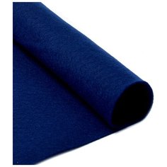 Фетр в рулоне мягкий IDEAL 1мм 100см FLT-S2 уп.1м цв.673 т.синий