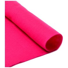 Фетр в рулоне мягкий IDEAL 1мм 100см FLT-S2 уп.10м цв.609 ярк.розовый