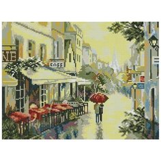 Прогулка по улицам Парижа Мозаика на подрамнике 30х40 30х40 Белоснежка 339-ST-S