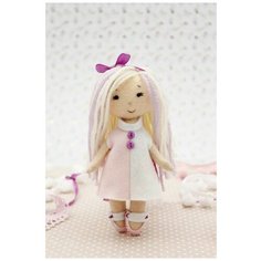 МА-3 Набор для создания куклы из фетра Серия Подружки малышка МИЯ Перловка