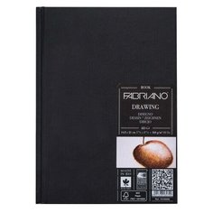 Блокнот для зарисовок FABRIANO "Drawingbook" мелкое зерно, 60 л., 160 г/м2, А5, 148x210 мм, 19100009