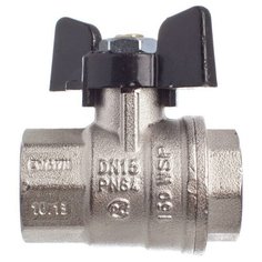 Кран шаровой Bugatti 1/2" BB (бабочка) серия Oregon 03020062