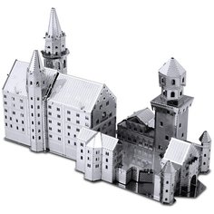 Металлический 3D конструктор Замок Neuschwanstein, Масштаб 1:160, FSC018 Metal Earth