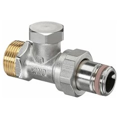 Oventrop Вентиль на обратную подводку "Combi 2" прямой 1/2 с наружной резьбой со стороны трубопровода 3/4 art 1091172