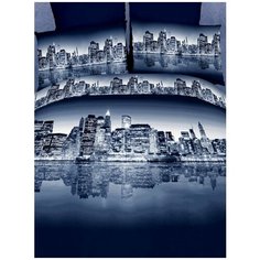 "Постельное белье 1,5 спальное "Волшебные сны", сатин