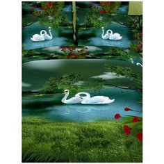 "Постельное белье "Волшебные сны" семейный размер, сатин