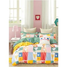 Постельное белье Розовые сны, 2спальный, сатин, с навлочками 50x70, 2спСК-311-50*70