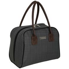 Дорожная сумка П7117 темно-серый Polar