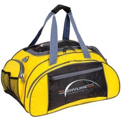 Спортивная сумка 6063/6 черно-желтый Polar