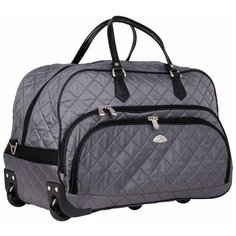 Дорожная сумка на колесах 7050.1 серый Polar