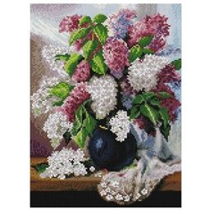 Пушистая сирень Мозаика на подрамнике 30х40 30х40 Белоснежка 265-ST-S