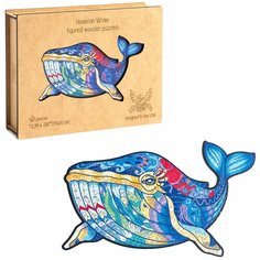 Пазл «Гавайский Кит» размер М 167 деталей Puzzle Wood