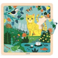 Puzzle Лили (деревянный, 16 элементов) Djeco