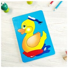 Мозаика-вкладыш "Утенок Кряк", Крона 143-058