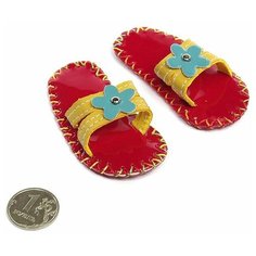 Шлепки для куклы 8/06 КЛ.21876 70х35мм 1 пара Magic 4 Toys