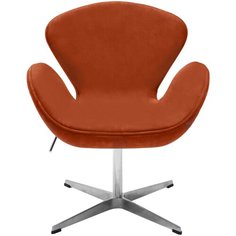 Кресло SWAN CHAIR терракотовый, искусственная замша Bradex Home
