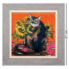 Панно керамическое Ван Кот 15х15 ANG-989 113-504329 Artangels