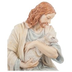 Статуэтка Иисус с ягненком WS-507 113-902327 Veronese