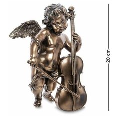 Статуэтка Херувим с виолончелью WS-976 113-906299 Veronese